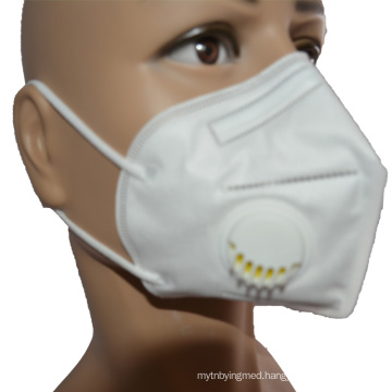4 Ply Nonwoven Earloop Disposable KN95 Face Mask